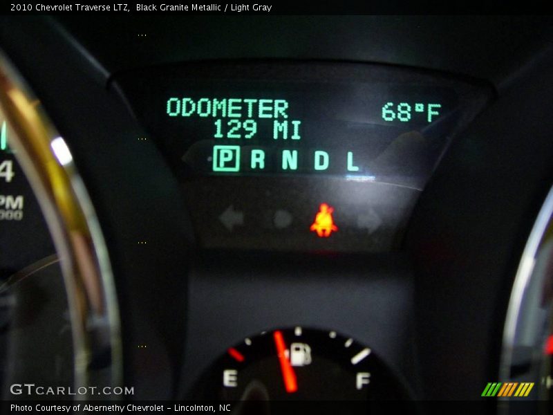 Black Granite Metallic / Light Gray 2010 Chevrolet Traverse LTZ
