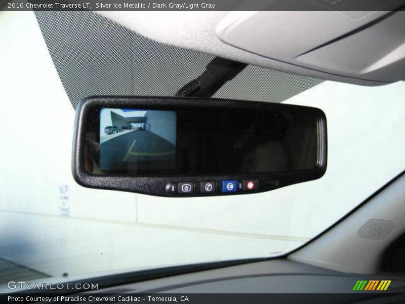 Silver Ice Metallic / Dark Gray/Light Gray 2010 Chevrolet Traverse LT