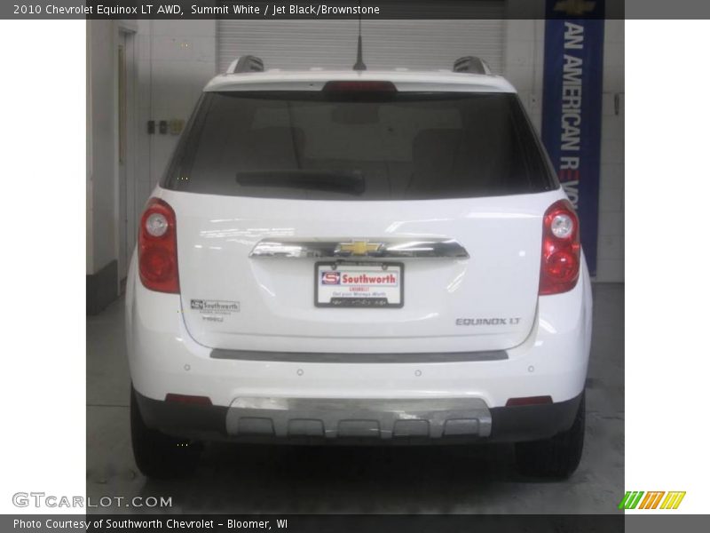 Summit White / Jet Black/Brownstone 2010 Chevrolet Equinox LT AWD