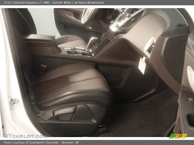 Summit White / Jet Black/Brownstone 2010 Chevrolet Equinox LT AWD
