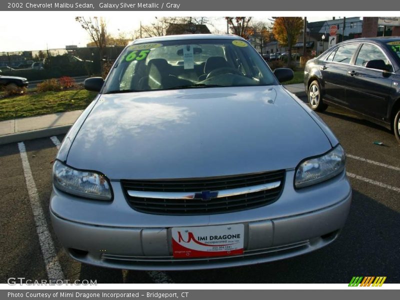 Galaxy Silver Metallic / Gray 2002 Chevrolet Malibu Sedan