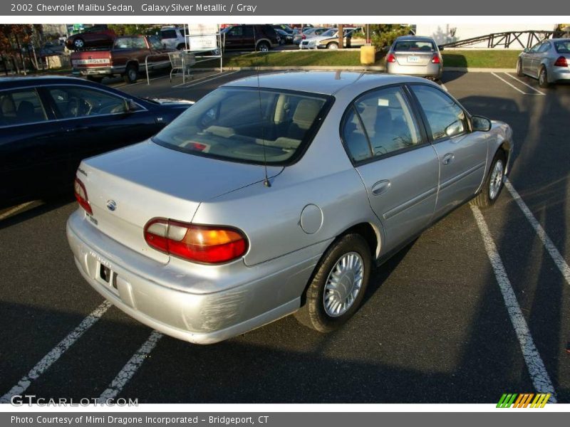 Galaxy Silver Metallic / Gray 2002 Chevrolet Malibu Sedan