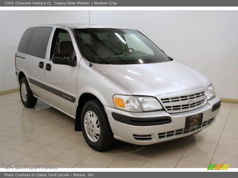 Galaxy Silver Metallic / Medium Gray 2003 Chevrolet Venture LS