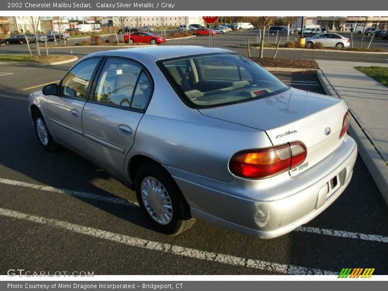 Galaxy Silver Metallic / Gray 2002 Chevrolet Malibu Sedan