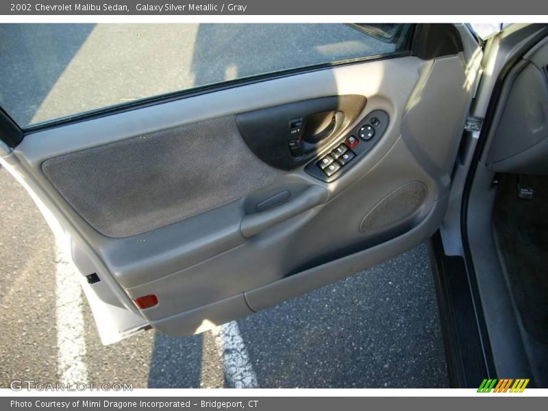 Galaxy Silver Metallic / Gray 2002 Chevrolet Malibu Sedan