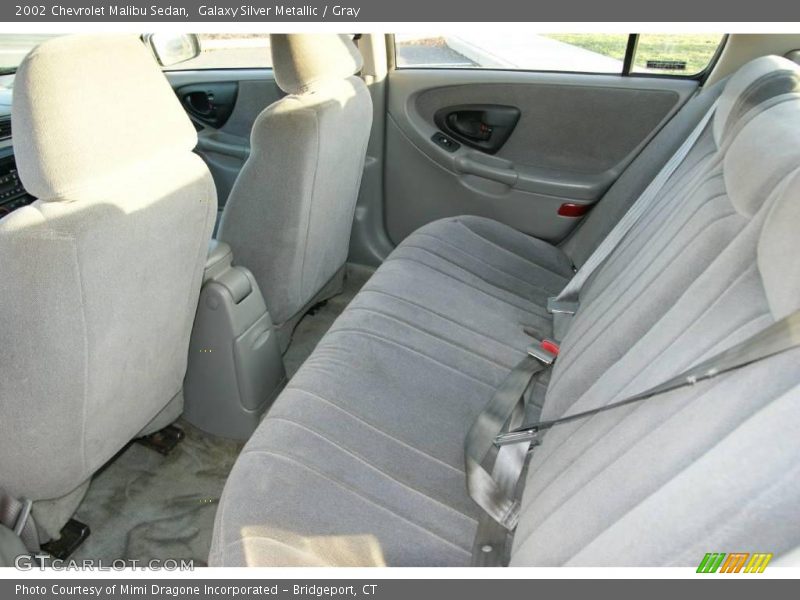 Galaxy Silver Metallic / Gray 2002 Chevrolet Malibu Sedan