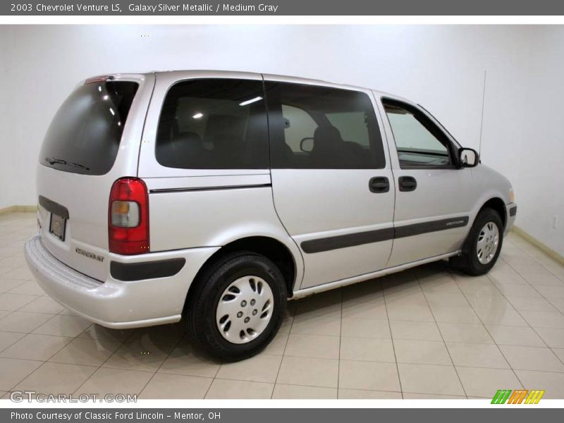 Galaxy Silver Metallic / Medium Gray 2003 Chevrolet Venture LS