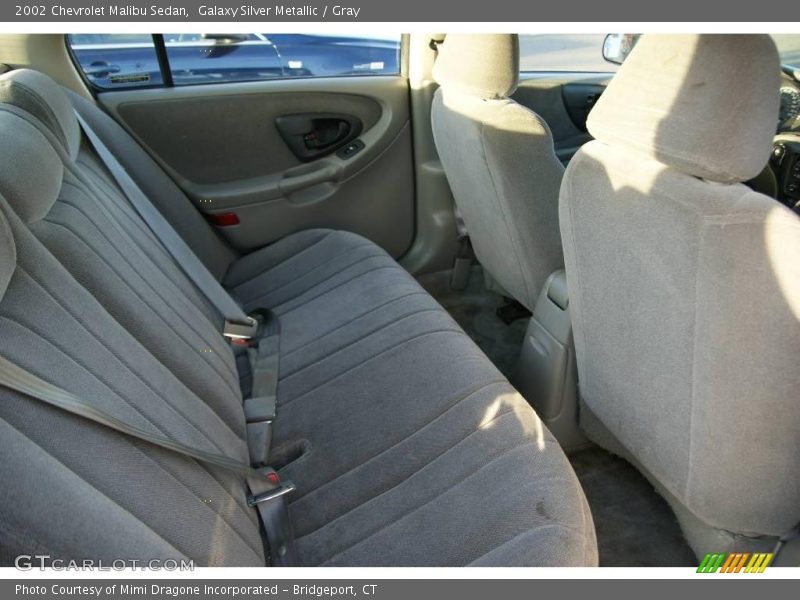 Galaxy Silver Metallic / Gray 2002 Chevrolet Malibu Sedan