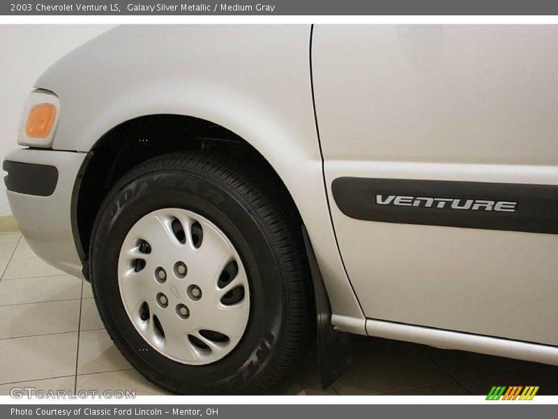 Galaxy Silver Metallic / Medium Gray 2003 Chevrolet Venture LS