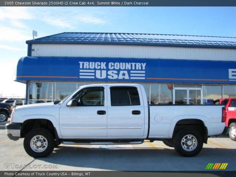 Summit White / Dark Charcoal 2005 Chevrolet Silverado 2500HD LS Crew Cab 4x4
