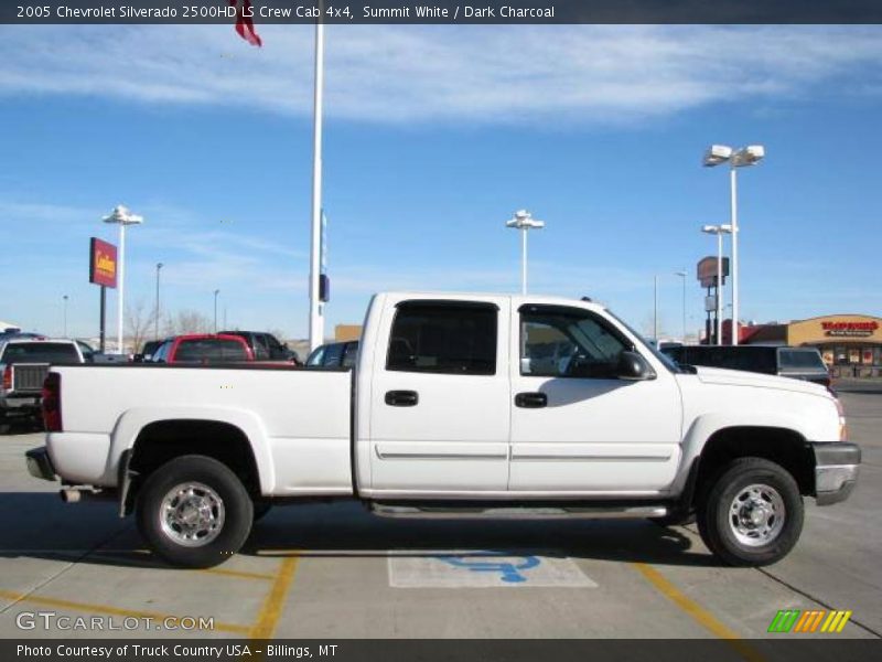 Summit White / Dark Charcoal 2005 Chevrolet Silverado 2500HD LS Crew Cab 4x4
