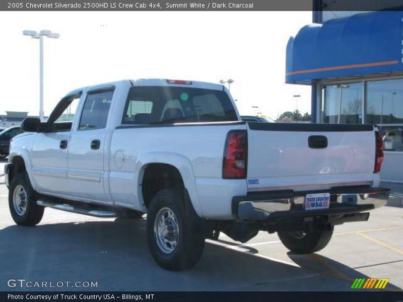 Summit White / Dark Charcoal 2005 Chevrolet Silverado 2500HD LS Crew Cab 4x4