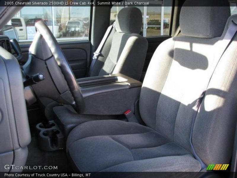 Summit White / Dark Charcoal 2005 Chevrolet Silverado 2500HD LS Crew Cab 4x4