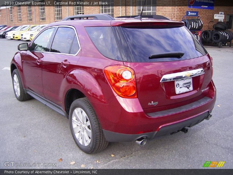 Cardinal Red Metallic / Jet Black 2010 Chevrolet Equinox LT