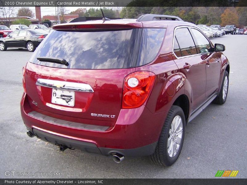 Cardinal Red Metallic / Jet Black 2010 Chevrolet Equinox LT