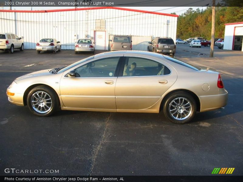 Champagne Pearl / Light Taupe 2001 Chrysler 300 M Sedan