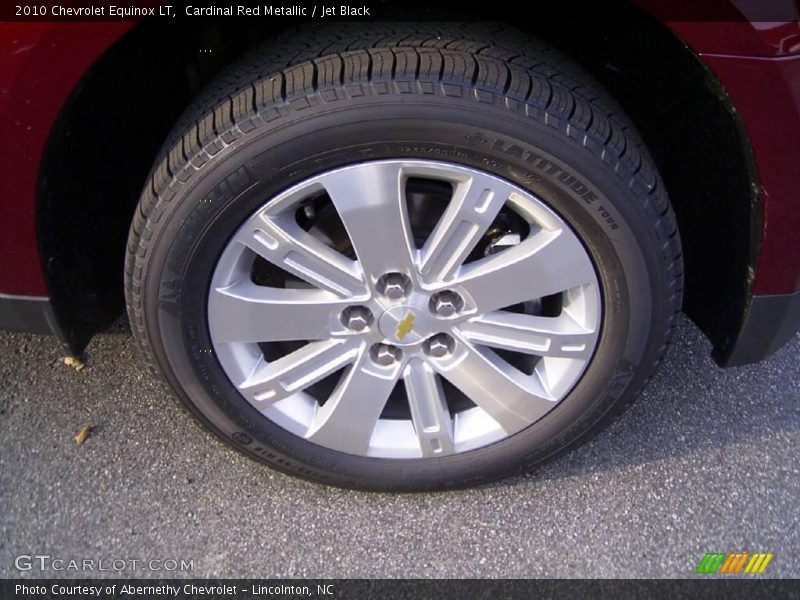 Cardinal Red Metallic / Jet Black 2010 Chevrolet Equinox LT