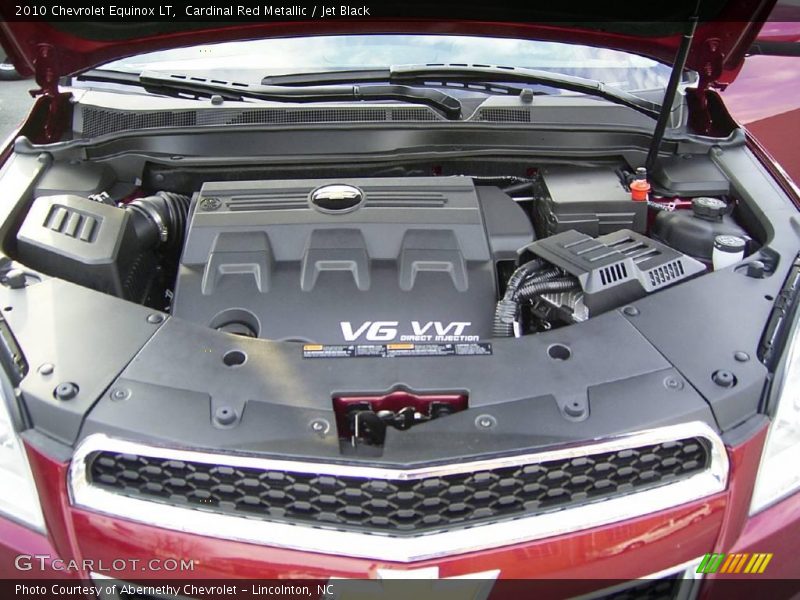 Cardinal Red Metallic / Jet Black 2010 Chevrolet Equinox LT