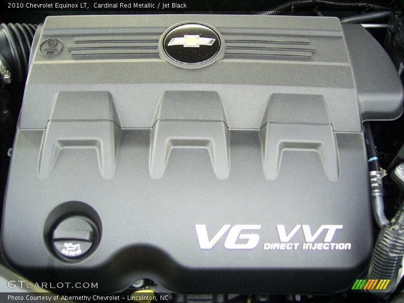 Cardinal Red Metallic / Jet Black 2010 Chevrolet Equinox LT