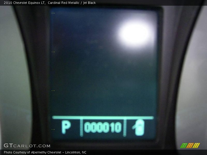 Cardinal Red Metallic / Jet Black 2010 Chevrolet Equinox LT