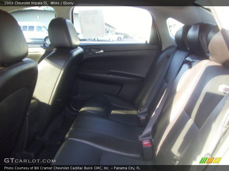 White / Ebony 2009 Chevrolet Impala SS