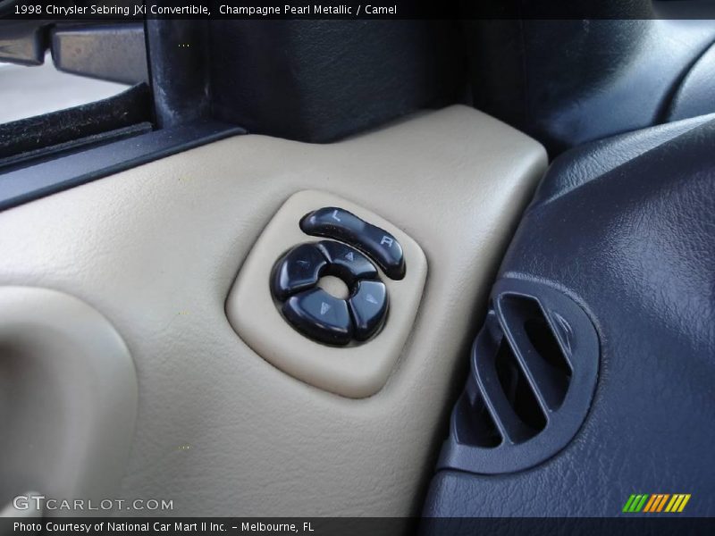 Champagne Pearl Metallic / Camel 1998 Chrysler Sebring JXi Convertible
