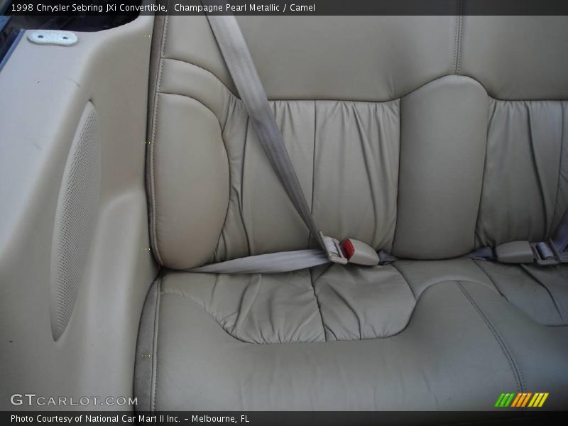 Champagne Pearl Metallic / Camel 1998 Chrysler Sebring JXi Convertible