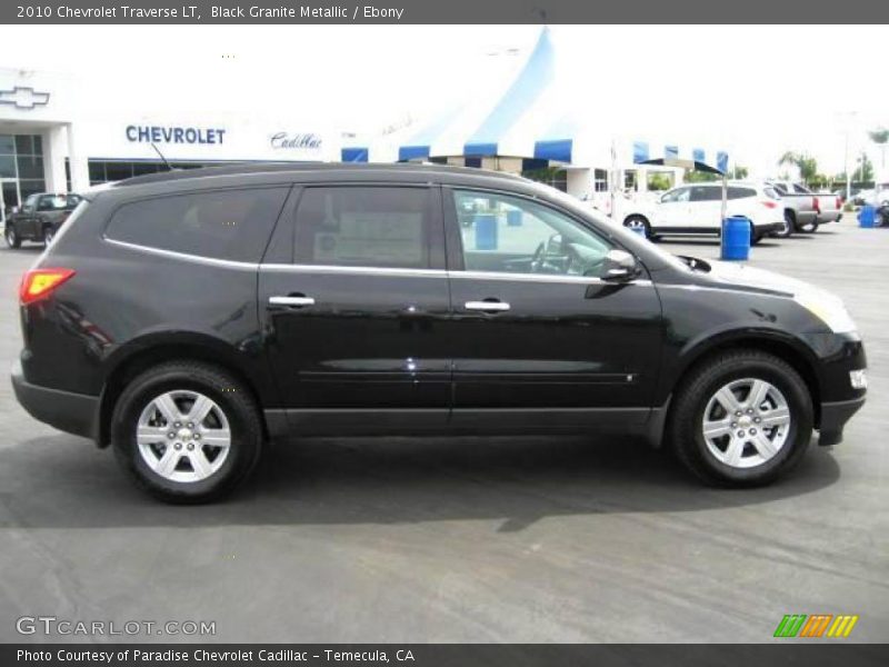 Black Granite Metallic / Ebony 2010 Chevrolet Traverse LT