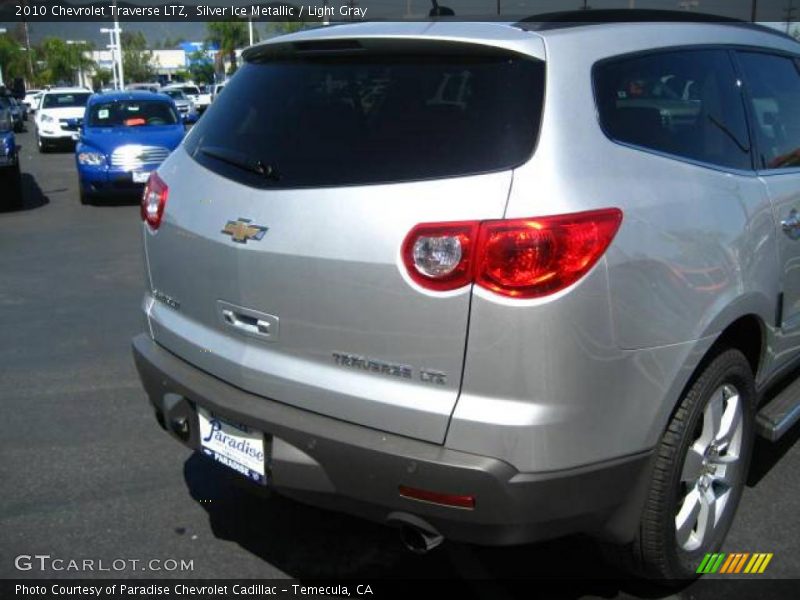 Silver Ice Metallic / Light Gray 2010 Chevrolet Traverse LTZ