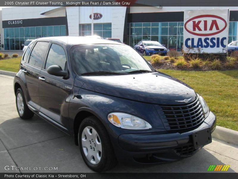 Midnight Blue Pearl / Dark Slate Gray 2005 Chrysler PT Cruiser Touring