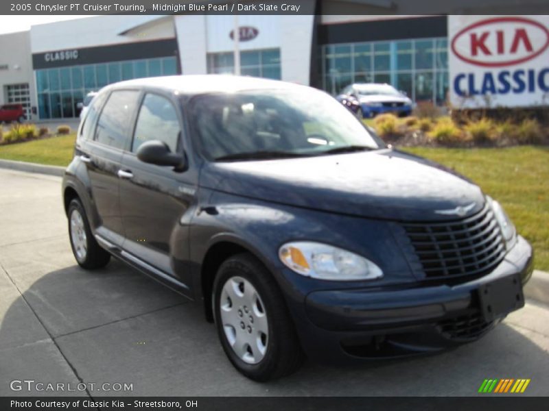 Midnight Blue Pearl / Dark Slate Gray 2005 Chrysler PT Cruiser Touring