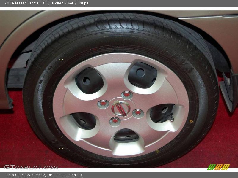 Molten Silver / Taupe 2004 Nissan Sentra 1.8 S