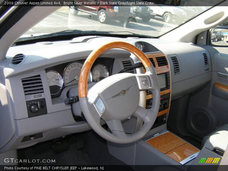 Bright Silver Metallic / Dark Slate Gray/Light Slate Gray 2009 Chrysler Aspen Limited 4x4