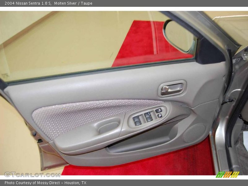 Molten Silver / Taupe 2004 Nissan Sentra 1.8 S
