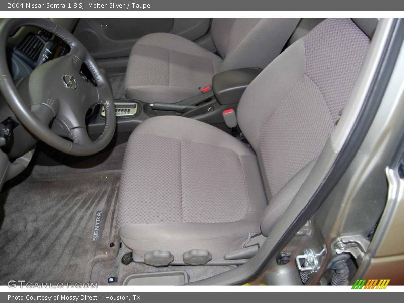 Molten Silver / Taupe 2004 Nissan Sentra 1.8 S