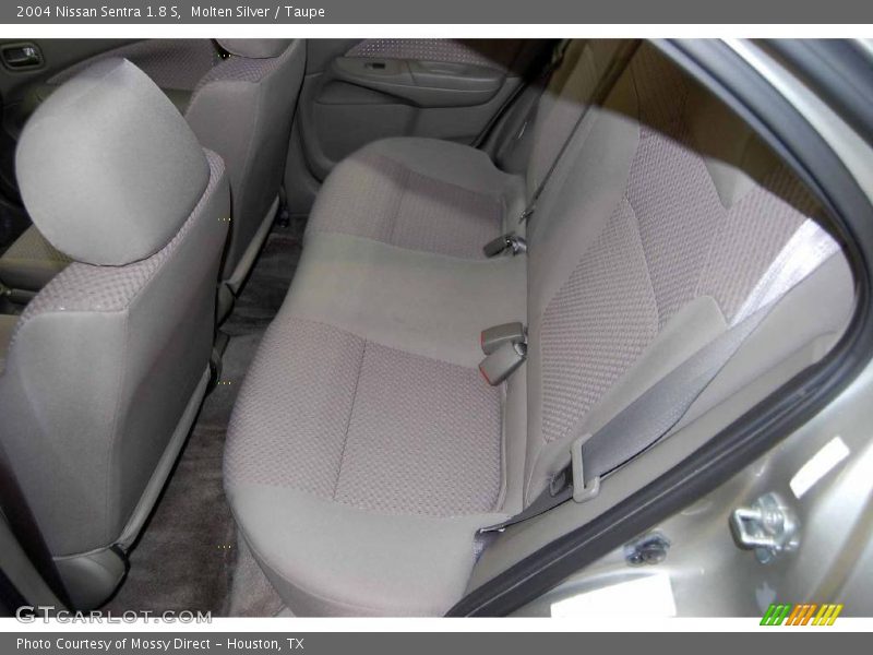 Molten Silver / Taupe 2004 Nissan Sentra 1.8 S
