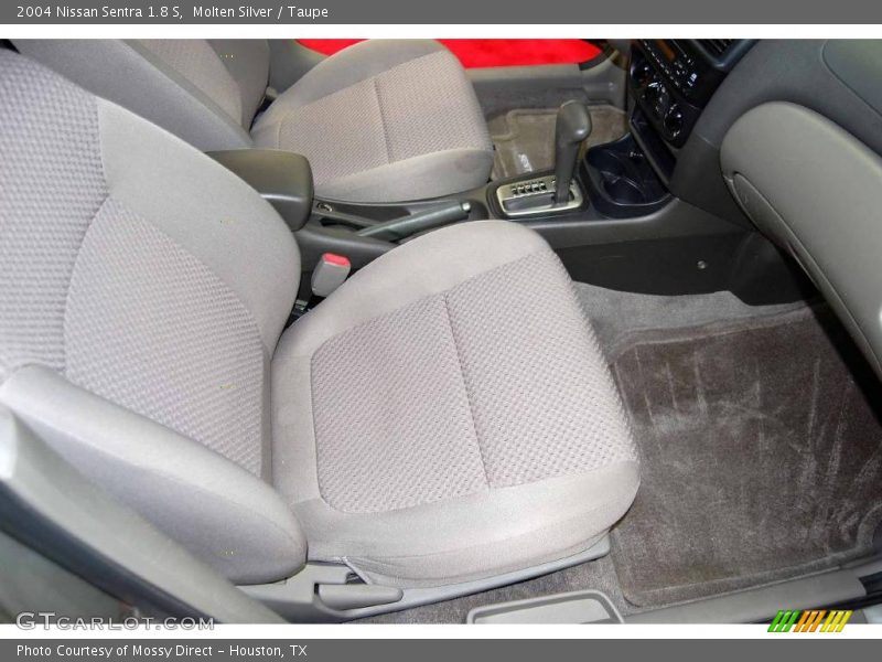 Molten Silver / Taupe 2004 Nissan Sentra 1.8 S