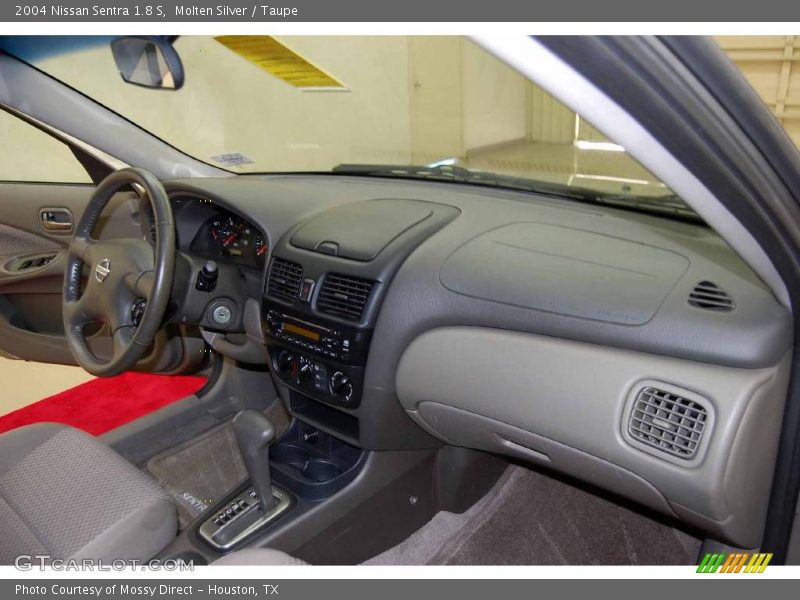 Molten Silver / Taupe 2004 Nissan Sentra 1.8 S