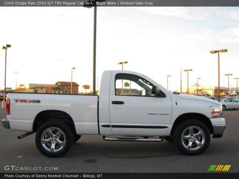 Bright White / Medium Slate Gray 2006 Dodge Ram 1500 SLT TRX Regular Cab 4x4