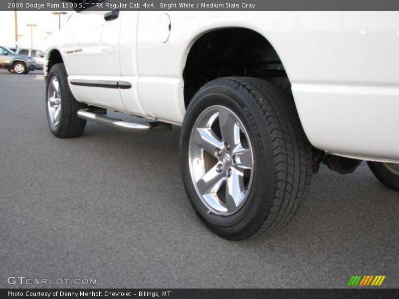 Bright White / Medium Slate Gray 2006 Dodge Ram 1500 SLT TRX Regular Cab 4x4