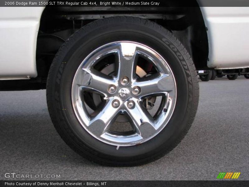 Bright White / Medium Slate Gray 2006 Dodge Ram 1500 SLT TRX Regular Cab 4x4