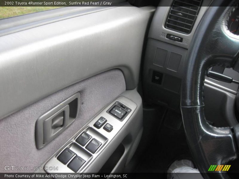Sunfire Red Pearl / Gray 2002 Toyota 4Runner Sport Edition