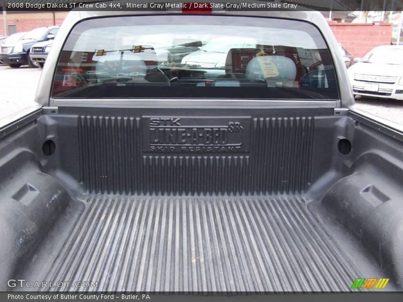 Mineral Gray Metallic / Dark Slate Gray/Medium Slate Gray 2008 Dodge Dakota ST Crew Cab 4x4