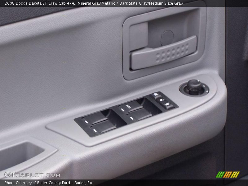Mineral Gray Metallic / Dark Slate Gray/Medium Slate Gray 2008 Dodge Dakota ST Crew Cab 4x4
