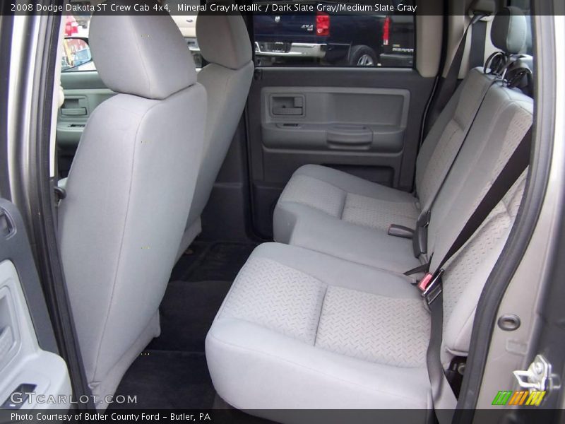 Mineral Gray Metallic / Dark Slate Gray/Medium Slate Gray 2008 Dodge Dakota ST Crew Cab 4x4