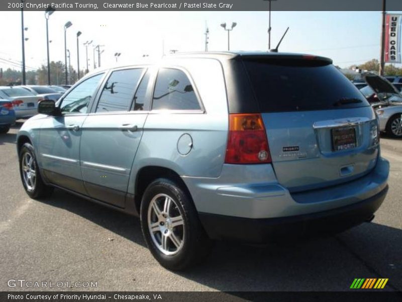 Clearwater Blue Pearlcoat / Pastel Slate Gray 2008 Chrysler Pacifica Touring