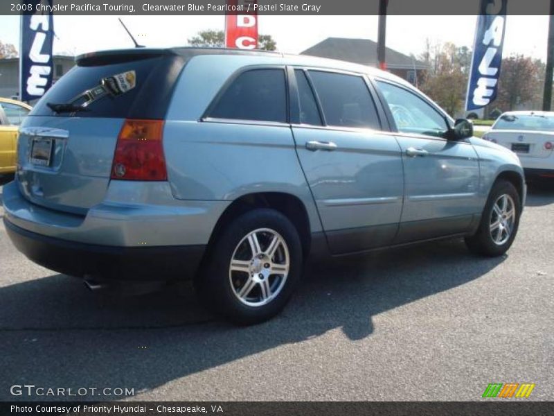 Clearwater Blue Pearlcoat / Pastel Slate Gray 2008 Chrysler Pacifica Touring