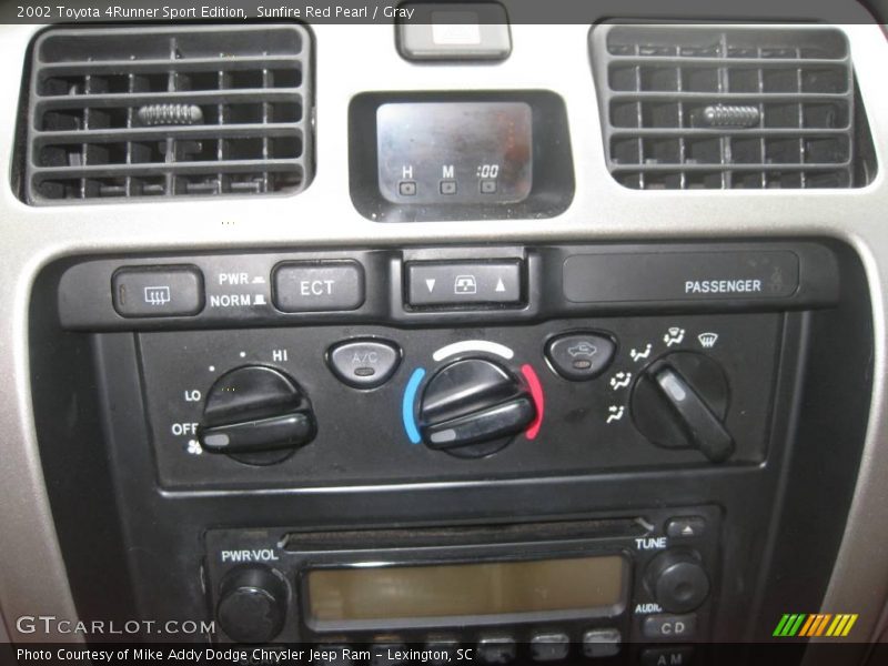 Sunfire Red Pearl / Gray 2002 Toyota 4Runner Sport Edition