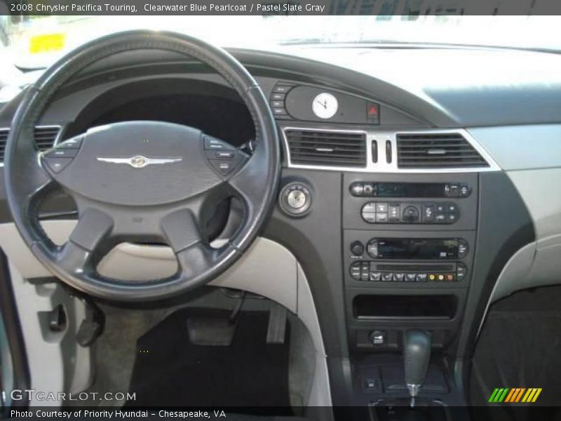 Clearwater Blue Pearlcoat / Pastel Slate Gray 2008 Chrysler Pacifica Touring