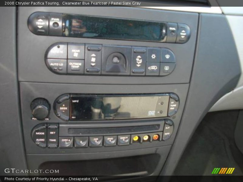 Clearwater Blue Pearlcoat / Pastel Slate Gray 2008 Chrysler Pacifica Touring